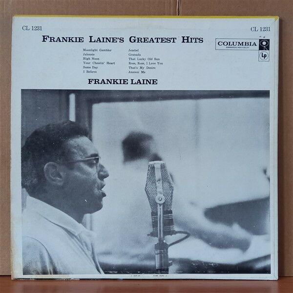 FRANKIE LAINE – FRANKIE LAINE'S GREATEST HITS (1958) - LP 2. EL PLAK