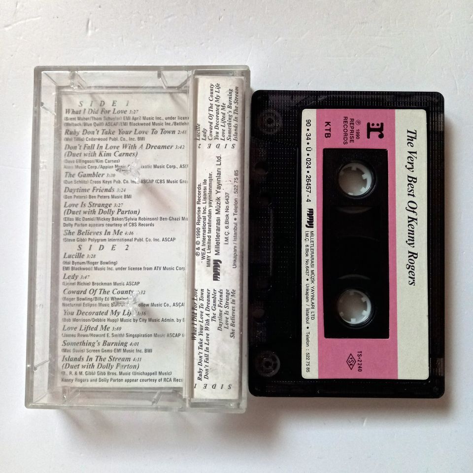 KENNY ROGERS – THE VERY BEST OF KENNY ROGERS (1990) - KASET 2.EL
