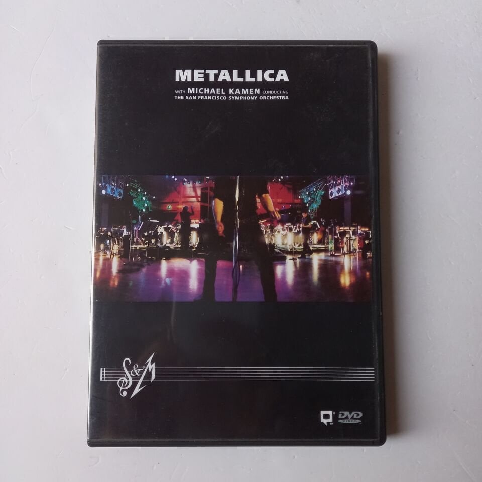METALLICA WITH MICHAEL KAMEN CONDUCTING THE SAN FRANCISCO SYMPHONY ORCHESTRA - 2DVD 2.EL
