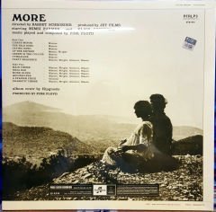 PINK FLOYD - MORE / MUSIC FROM THE FILM (1969) - LP 180GR 2016 EDITION SIFIR PLAK