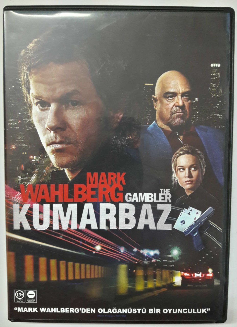 KUMARBAZ - THE GAMBLER - MARK WAHLBERG - DVD 2.EL
