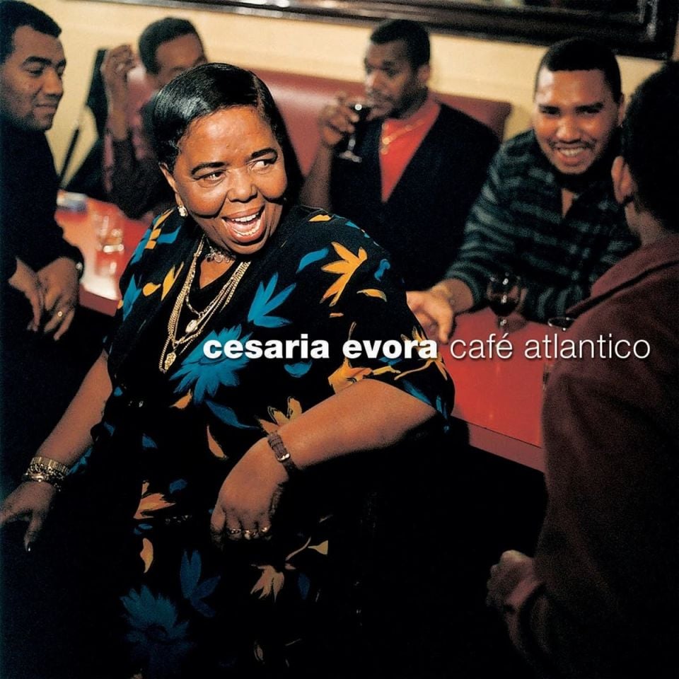 CESARIA EVORA - CAFE ATLANTICO (1999) - 2LP 180GR 2024 GOLD COLOURED EDITION SIFIR PLAK
