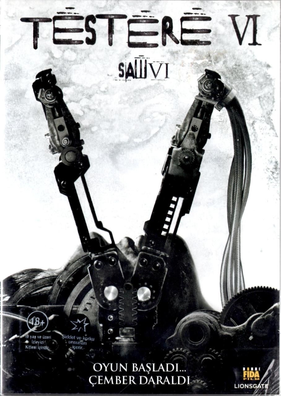 TESTERE VI - SAW VI - TOBIN BELL - DVD 2.EL