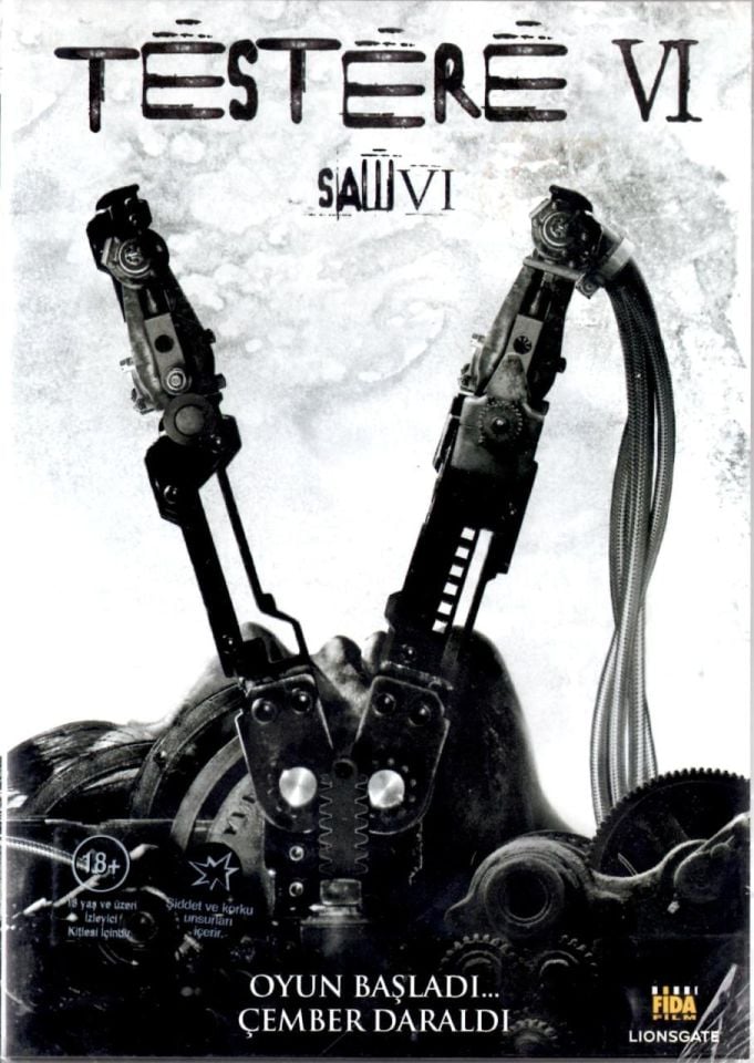 TESTERE VI - SAW VI - TOBIN BELL - DVD 2.EL