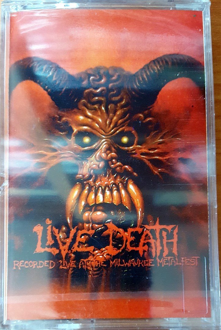 LIVE DEATH - RECORDED LIVE AT THE MILWAVKEE METALFEST SUFFOCATION  MALEVOLENT CREATION CANCER EXHORDER (1994) HADES CASSETTE MADE IN TURKEY ''NEW''