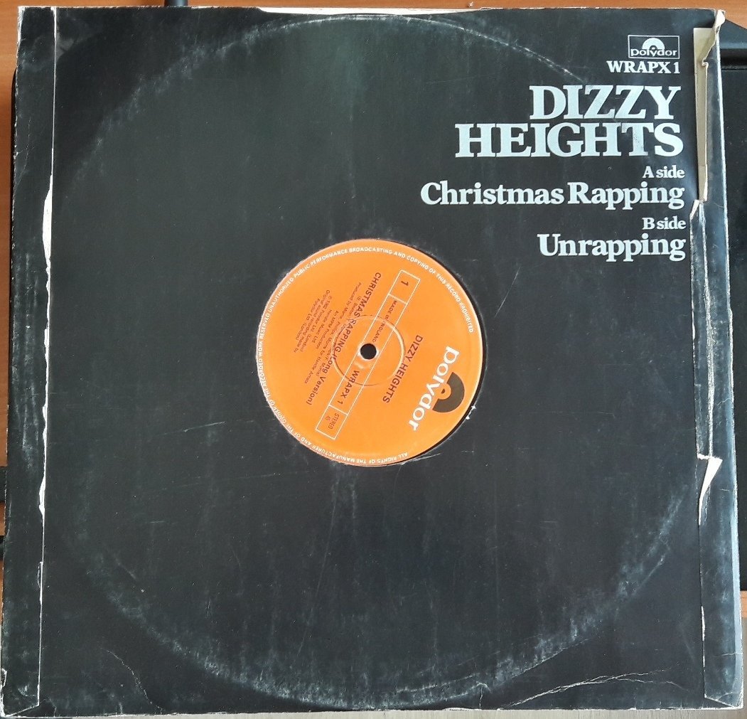 DIZZY HEIGHTS - CHRISTMAS RAPPING (1982) - 12'' MAXI SINGLE PLAK 2.EL