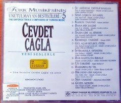 TÜRK MUSİKİ'SİNİN UNUTULMAYAN BESTECİLERİ 5 - CEVDET ÇAĞLA CD SIFIR