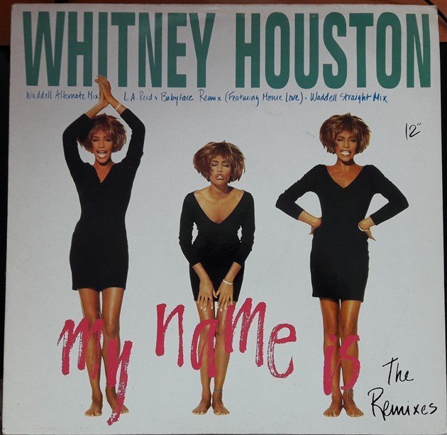 WHITNEY HOUSTON - MY NAME IS NOT SUSAN (1991) - 12'' MAXI SINGLE PLAK 2.EL