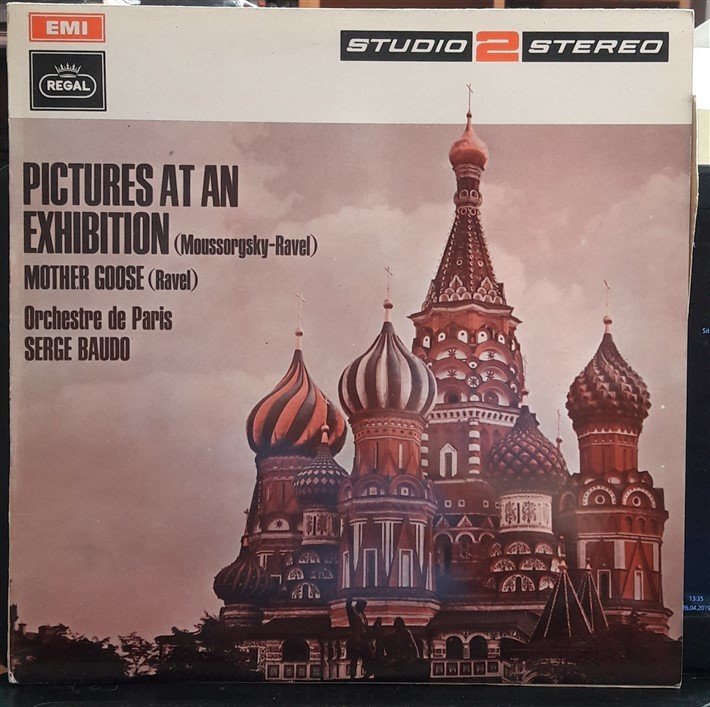 MOUSSORGSKY-RAVEL: PICTURES AT AN EXHIBITION, RAVEL: MOTHER GOOSE, SERGE BAUDO - PLAK 2.EL