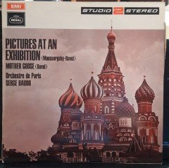 MOUSSORGSKY-RAVEL: PICTURES AT AN EXHIBITION, RAVEL: MOTHER GOOSE, SERGE BAUDO - PLAK 2.EL
