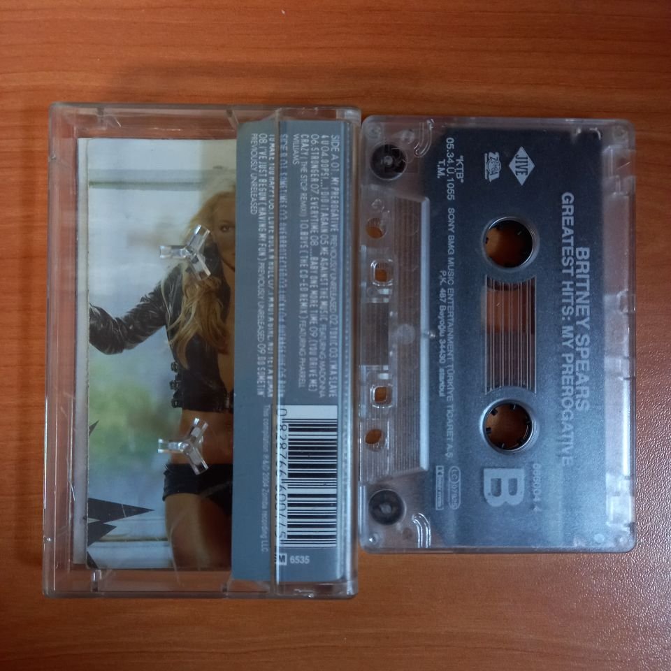 BRITNEY SPEARS - GREATEST HITS: MY PREROGATIVE (2005) - KASET 2.EL