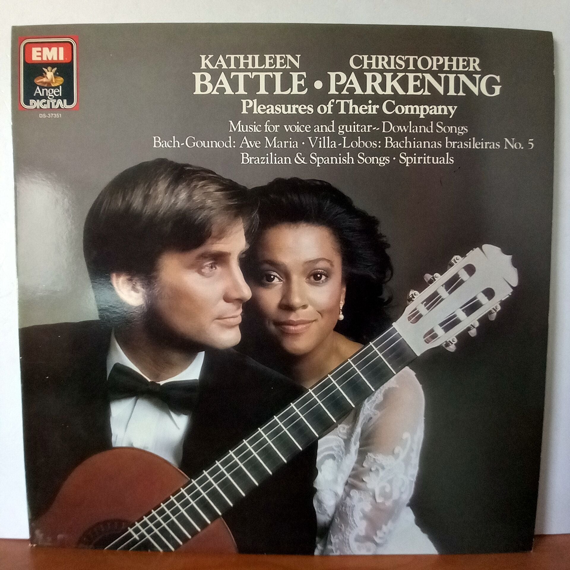 KATHLEEN BATTLE / CHRISTOPHER PARKENING – PLEASURES OF THEIR COMPANY (1986) - LP 2.EL PLAK