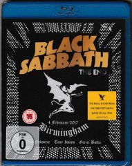 BLACK SABBATH - THE END 4 FEBRUARY 2017 BIRGMINGHAM  - BLU-RAY SIFIR