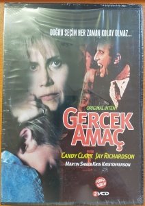 GERÇEK AMAÇ - ORIGINAL INENT - CANDY CLARK - VCD SIFIR
