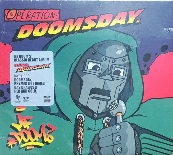MF DOOM – OPERATION: DOOMSDAY (1999) - CD 2023 REISSUE DIGIPAK AMBALAJINDA SIFIR