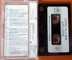 LIVING IN A BOX - GATECRASHING (1989) TOPKAPI CASSETTE MADE IN TURKEY ''USED'' PAPER LABEL