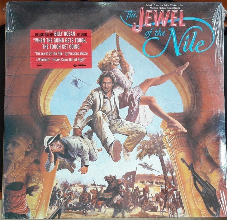 THE JEWEL OF THE NILE - SOUNDTRACK - PLAK SIFIR