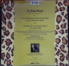 WHITNEY HOUSTON - I'M EVERY WOMAN (1993) - 12'' MAXI SINGLE PLAK 2.EL