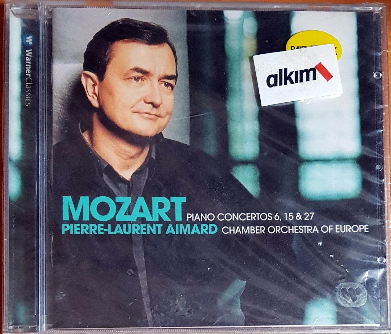 MOZART PIANO CONCERTOS 6, 15 & 27 / PIERRE-LAURENT AIMARD, CHAMBER ORCHESTRA OF EUROPE (2005) CD SIFIR