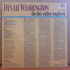 DINAH WASHINGTON - THE FAST WALLER SONGBOOK (1984) - PLAK 2.EL