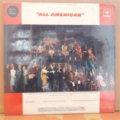 ALL AMERICAN - JOSHUA LOGAN - MUSICAL - DÖNEM BASKISI SIFIR LP PLAK