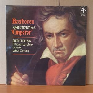 BEETHOVEN: PIANO CONCERTO NO.5 ''EMPEROR'' / RUDOLF FIRKUSNY, PITTSBURGH SYMPHONY ORCHESTRA, WILLIAM STEINBERG (1970) - LP 2.EL PLAK