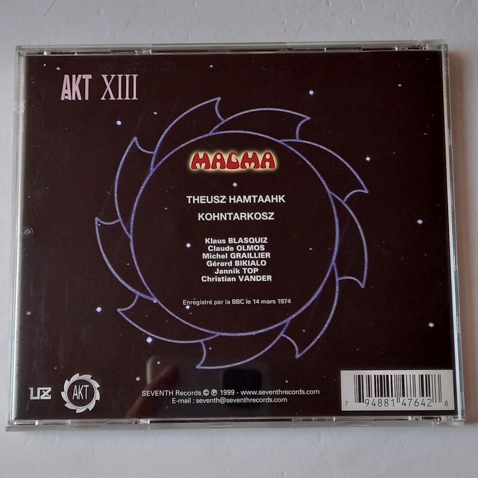 MAGMA – BBC 1974 LONDRES (1999) - CD 2.EL