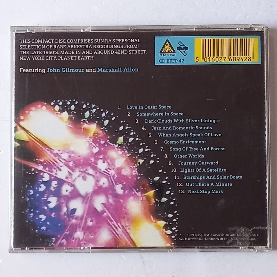 SUN RA AND HIS ARKESTRA – OUT THERE A MINUTE (1989) - CD 2.EL
