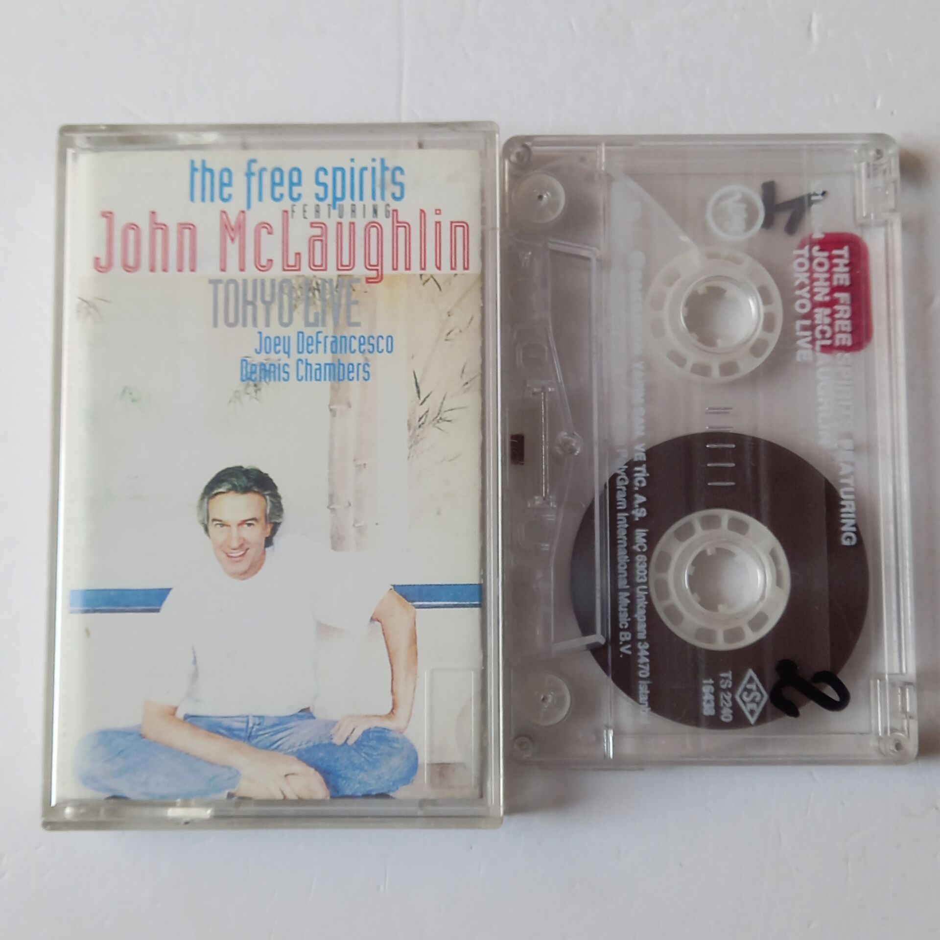 THE FREE SPIRITS, JOHN MCLAUGHLIN – TOKYO LIVE (1995) - KASET 2.EL