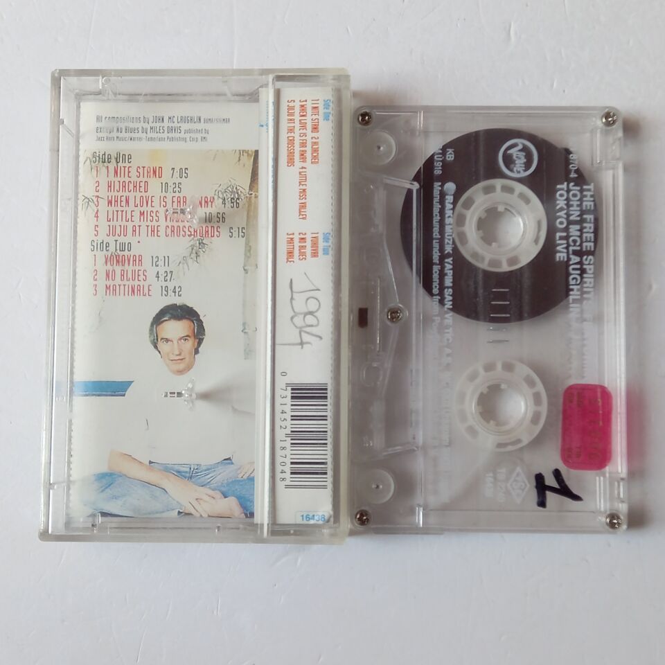 THE FREE SPIRITS, JOHN MCLAUGHLIN – TOKYO LIVE (1995) - KASET 2.EL