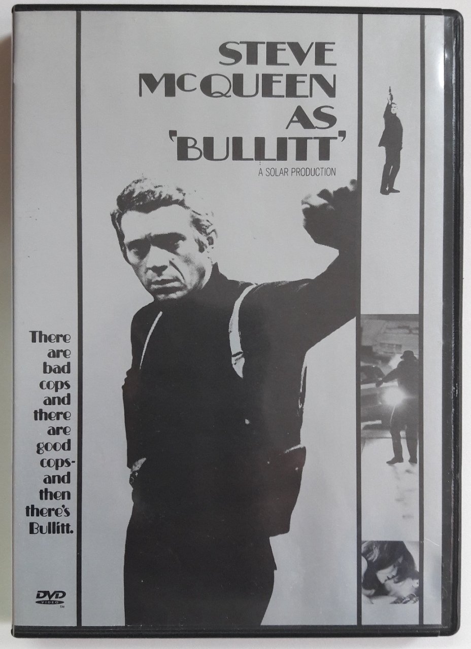 BULLITT - STEVE McQUEEN - ROBERT VAUGHN - JACQUELINE BISSETT - DVD SIFIR