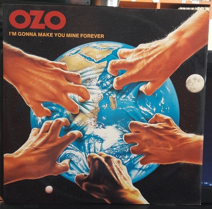 OZO - I'M GONNA MAKE YOU MINE FOREVER (1989) - 12'' MAXI SINGLE VINYL PLAK 2.EL