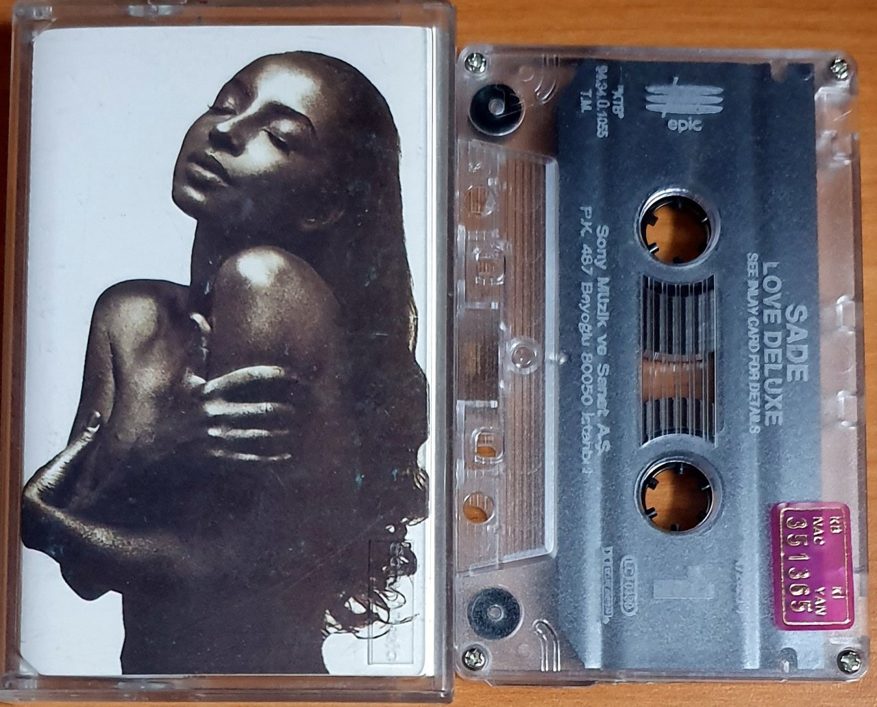 SADE - LOVE DELUXE (1994) - KASET EPIC 2.EL