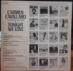 CARMEN CAVALLARO - TONIGHT WE LOVE - PLAK 2.EL