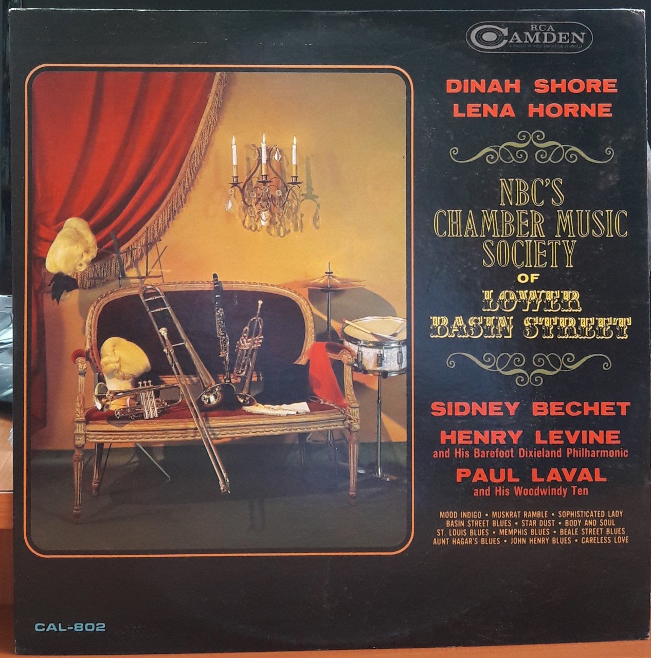 NBC'S CHAMBER MUSIC SOCIETY DINAH SHORE, LENA HORNE - PLAK 2.EL