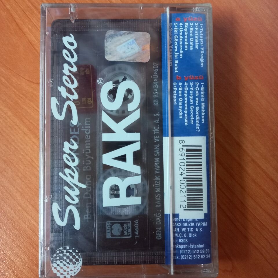 EBRU GÜNDEŞ - BEN DAHA BÜYÜMEDİM (1995) - KASET SIFIR