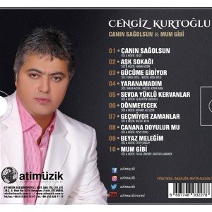 CENGİZ KURTOĞLU - CANIN SAĞOLSUN - CD SIFIR