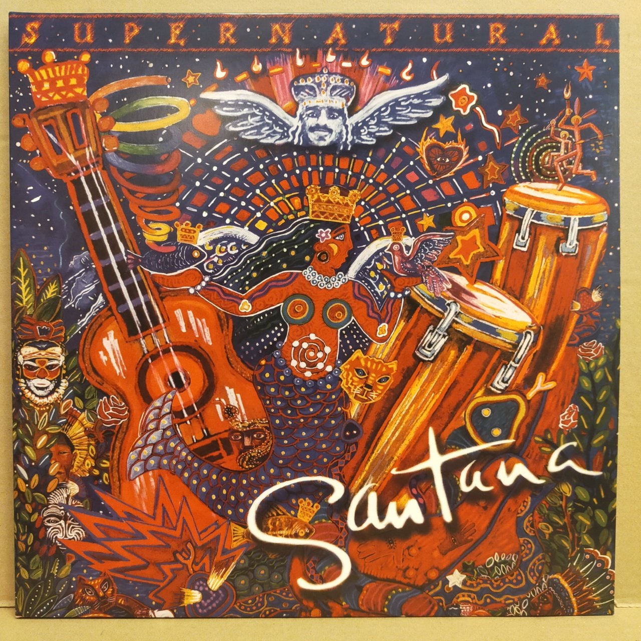 SANTANA - SUPERNATURAL (1999) - 2LP 2019 EDITION GATEFOLD SIFIR GİBİ 2.EL PLAK