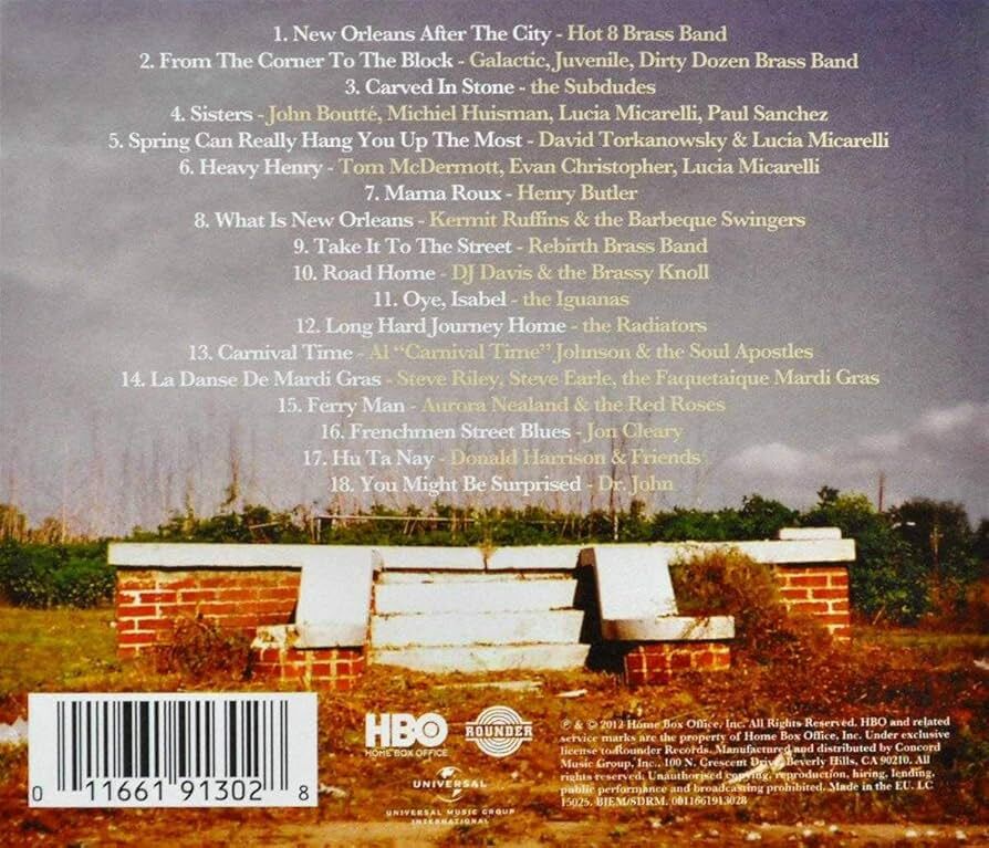 TREME: MUSIC FROM THE HBO ORIGINAL SERIES SEASON 2 (2012) - CD AMBALAJINDA SIFIR