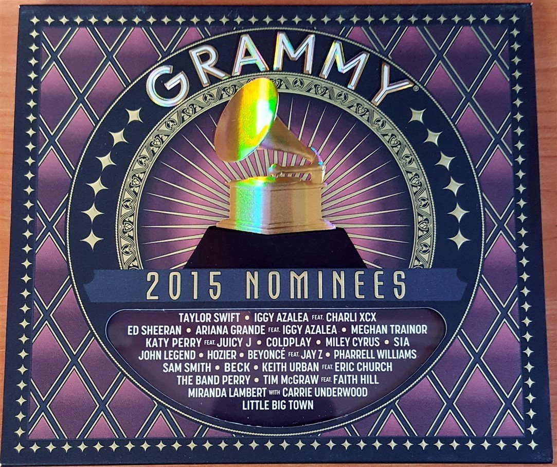 2015 GRAMMY NOMINIES TAYLOR SWIFT COLDPLAY SIA JAY Z BEYONCE CD 2.EL