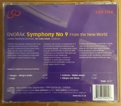 DVORAK SYMPHONY NO 9 - COLIN DAVIS LONDON SYMPHONY ORCH. - CD 2.EL