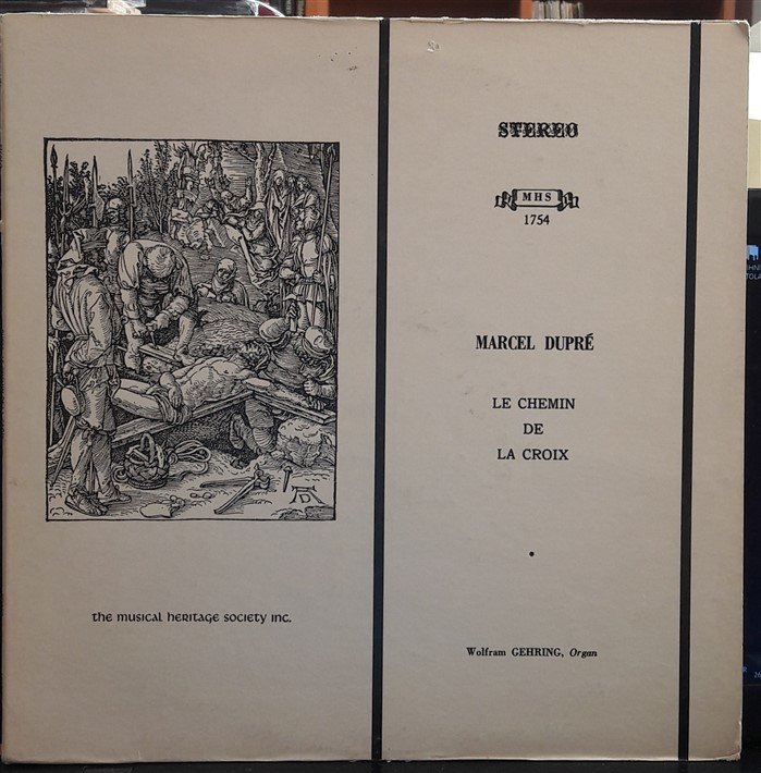 DUPRÉ: LE CHEMIN DE LA CROIX, WOLFRAM GEHRING - PLAK 2.EL