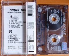 ERKİN KORAY - ŞAŞKIN / DÜNDEN ESİNTİLER 1 - KASET KALİTE 2.EL