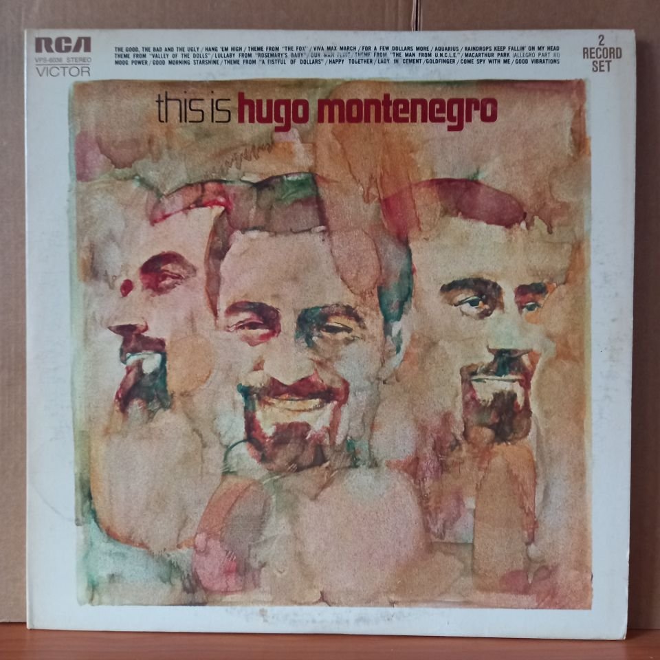 HUGO MONTENEGRO – THIS IS HUGO MONTENEGRO (1971) - 2LP 2.EL PLAK
