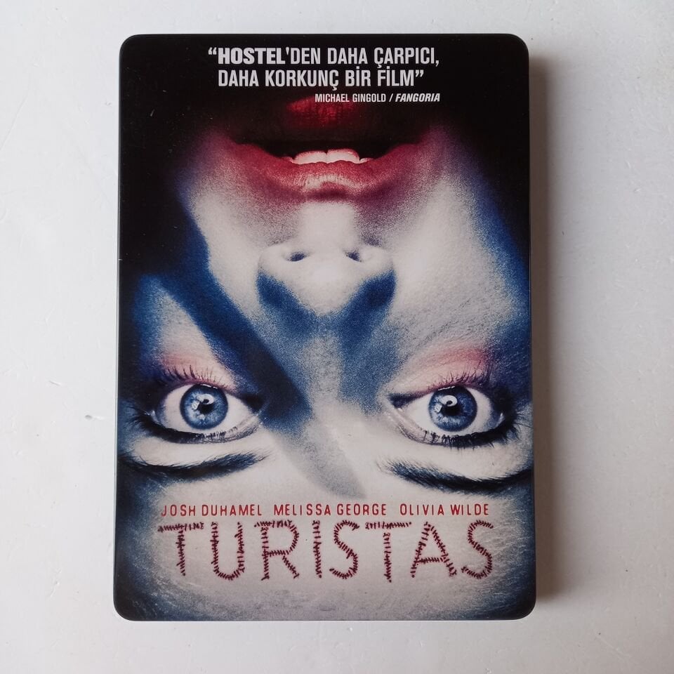 TURISTAS - JOSH DUHAMEL - MELISSA GEORGE - OLIVIA WILDE - METAL KUTU DVD 2.EL