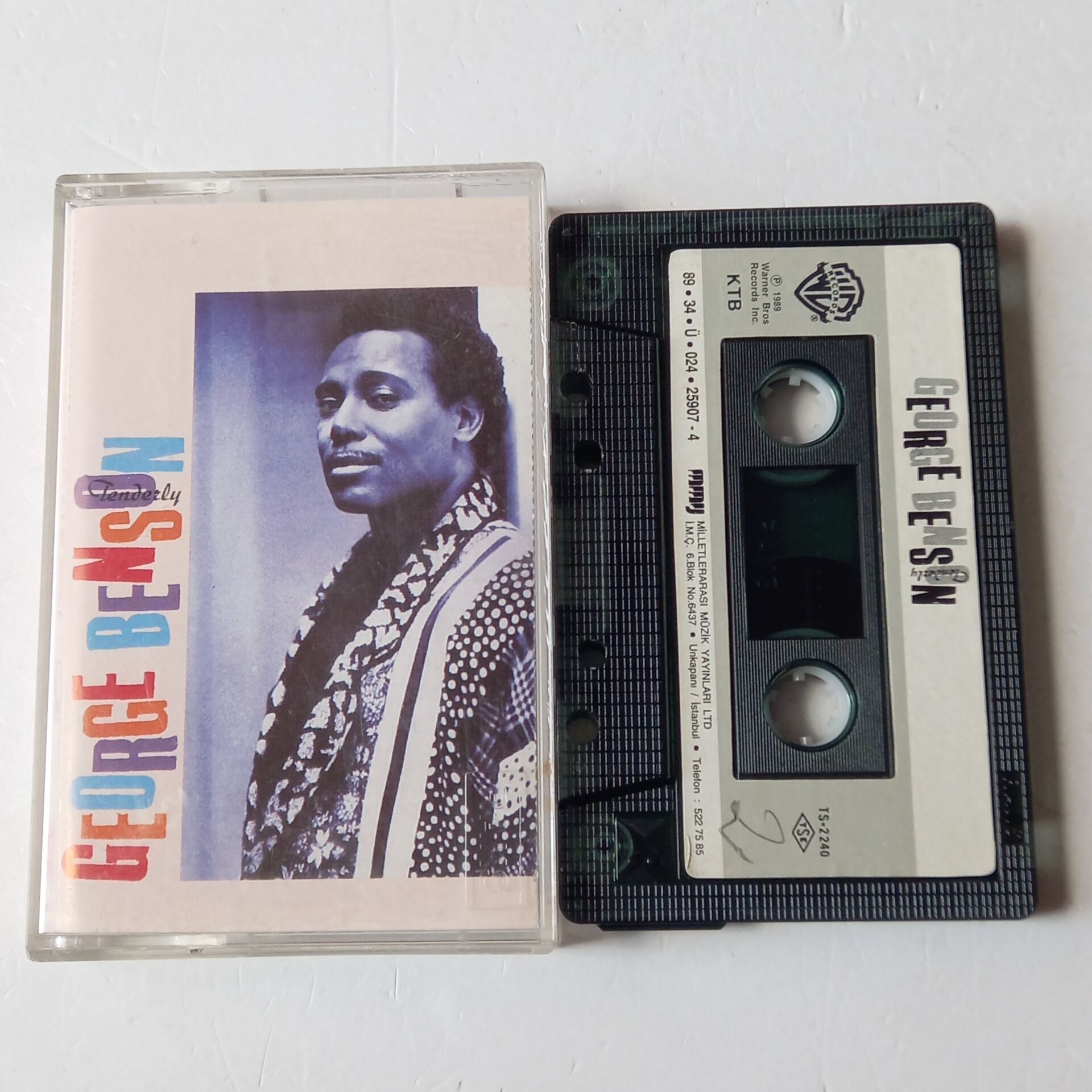 GEORGE BENSON - TENDERLY (1989) - KASET 2.EL