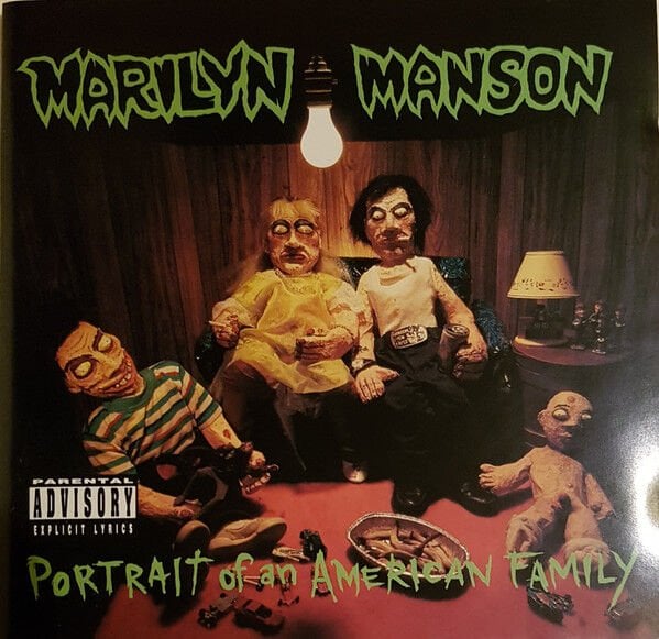 MARILYN MANSON – PORTRAIT OF AN AMERICAN FAMILY (1994) - CD REISSUE JEWEL CASE AMBALAJINDA SIFIR