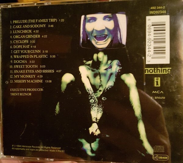 MARILYN MANSON – PORTRAIT OF AN AMERICAN FAMILY (1994) - CD REISSUE JEWEL CASE AMBALAJINDA SIFIR