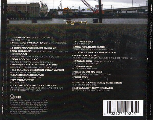 TREME: MUSIC FROM THE HBO ORIGINAL SERIES SEASON 1 (2010) - CD AMBALAJINDA SIFIR