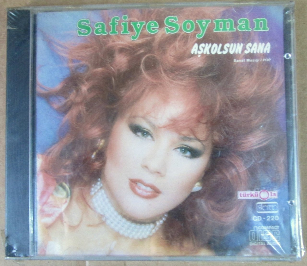SAFİYE SOYMAN - AŞKOLSUN SANA CD SIFIR